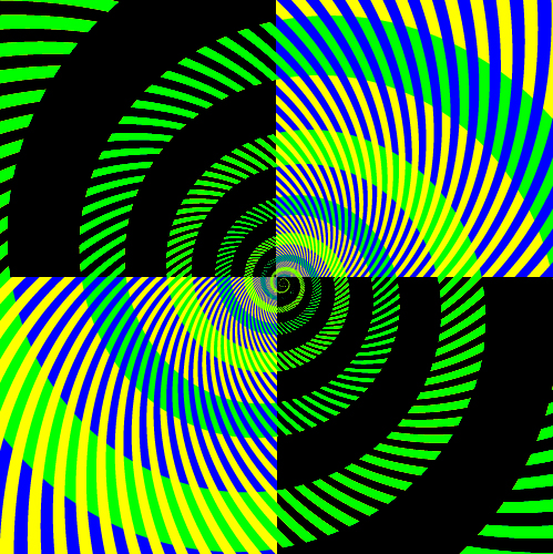 Green Spirals 4